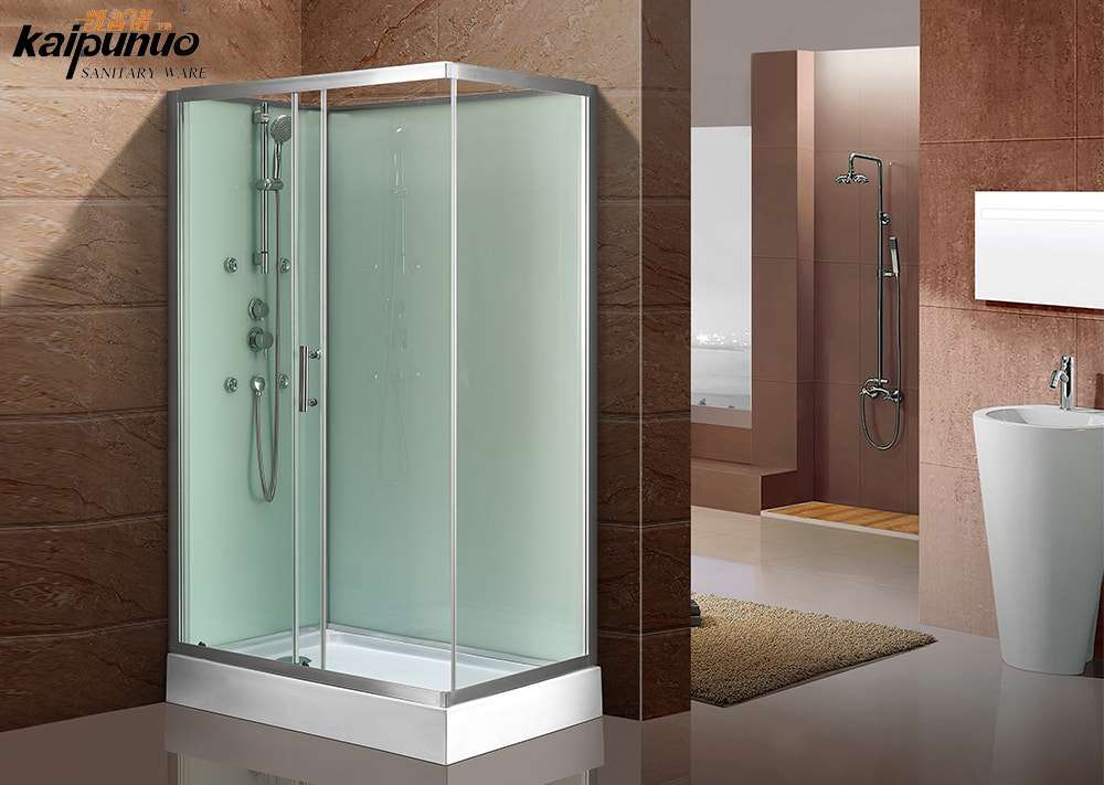 Camere de duș cu ușă glisantă din sticlă securizată de înaltă calitate