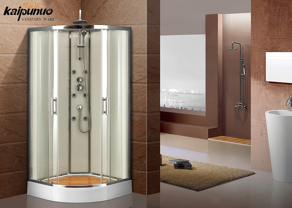 Camere de duș cu hidromasaj din sticlă temperată